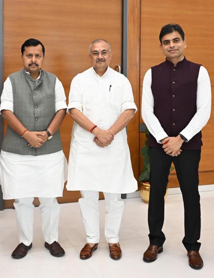 IOOA President Meets Shri Nitin Nabin Ji, BJP President